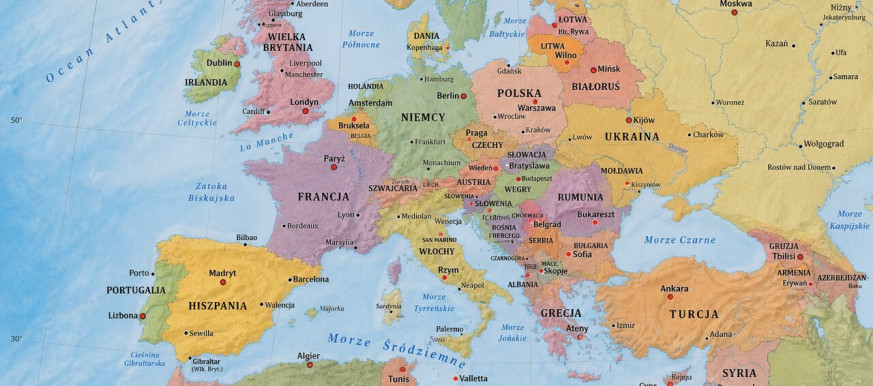 Mapa Europy